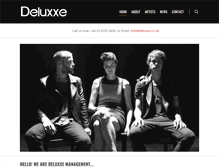 Tablet Screenshot of deluxxe.co.uk